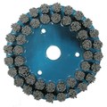 Weiler 6" Nylox Disc Brush Rectangular Filament 80SC Fill 7/8" Arbor Hole 85862